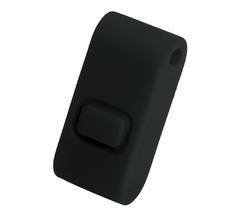 Выключатель беспроводной SMART 7мВт IP65 одноклавишный soft-touch черный Feron 48879_FR