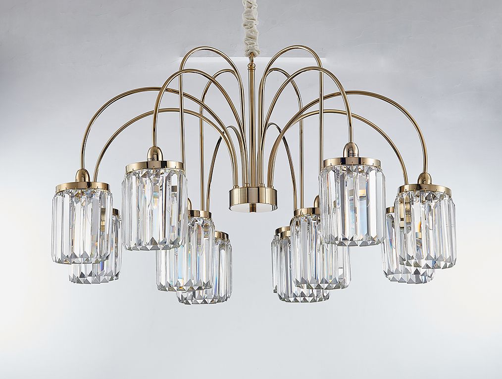 

Подвесная люстра NewPort 4508+4/C gold, 4508+4/C gold