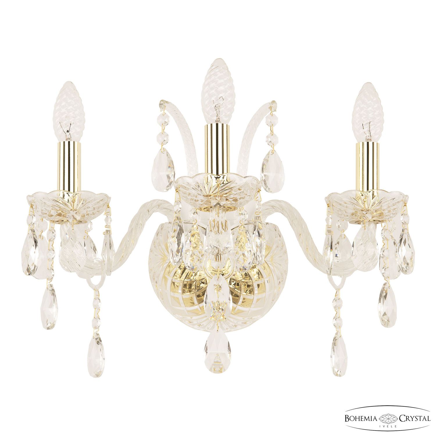 Бра Bohemia Ivele Crystal 105B/3/141 G_BI