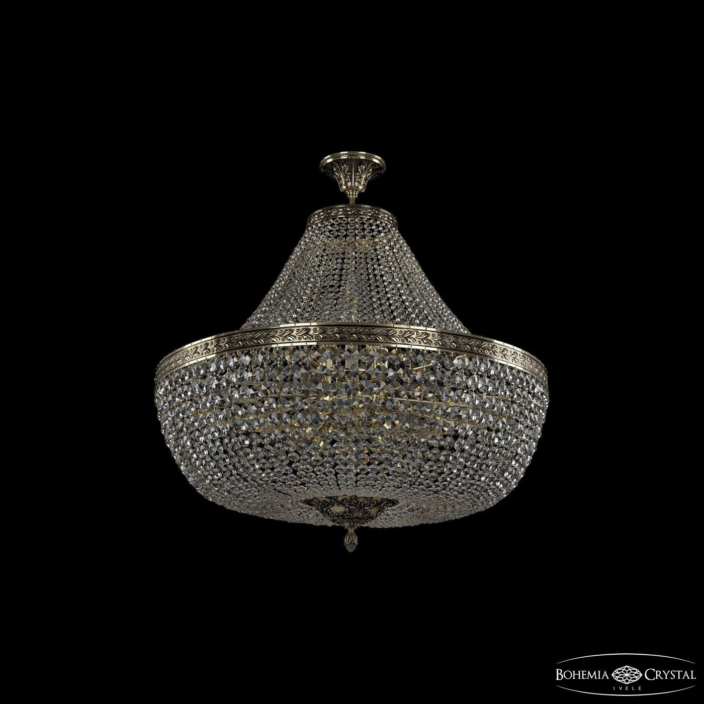 

Хрустальная люстра Bohemia Ivele 19111/H1/80IV GB C1, 19111/H1/80IV GB C1