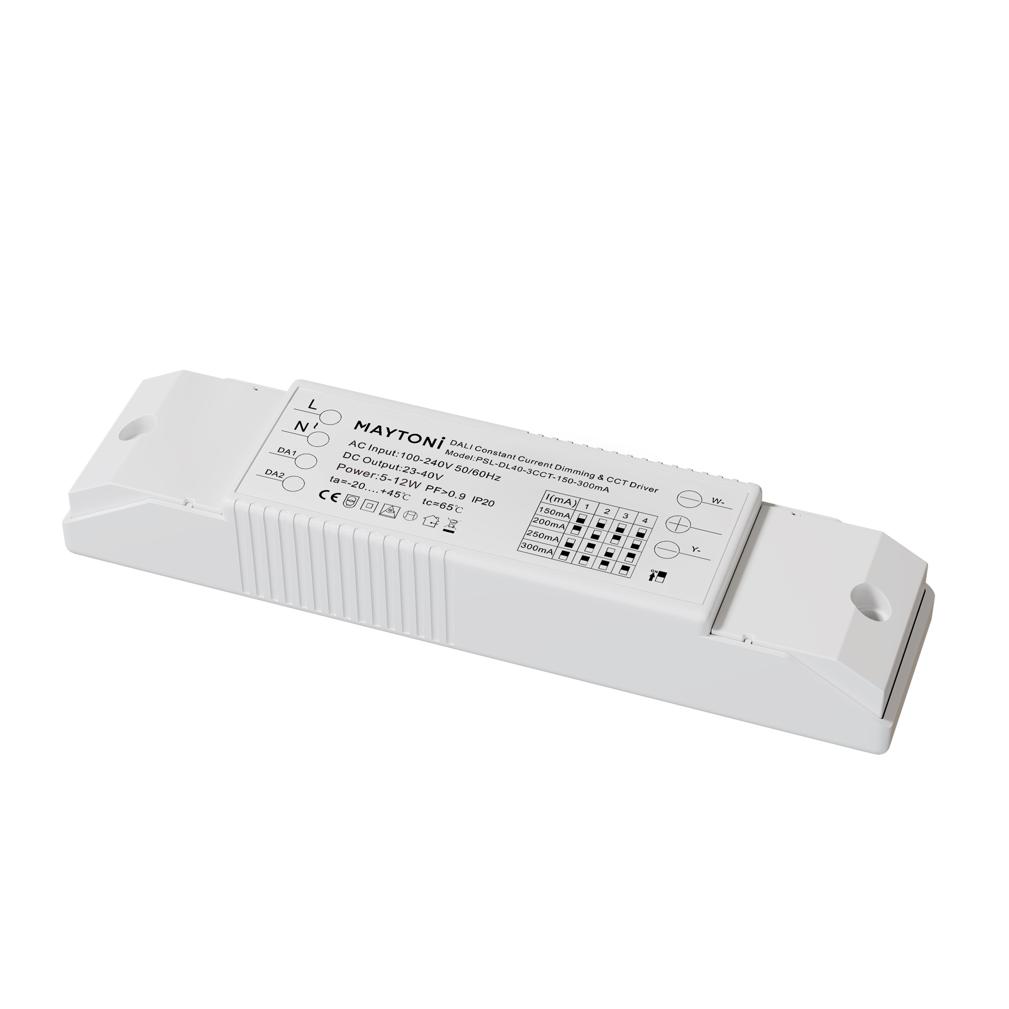 Блок питания 5-12w Maytoni Dali PSL-DL40-3CCT-150-300mA_MY