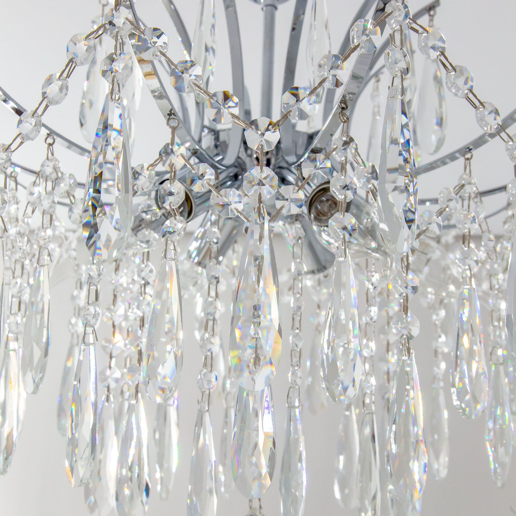 Потолочная люстра CitiLux Селена Хром CL302160