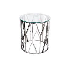 Стол журнальный Garda Decor 13RXET3103-SILVER