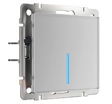 Сенсорный выключатель одноклавишный с подсветкой 1000 Вт Werkel a057680_WR