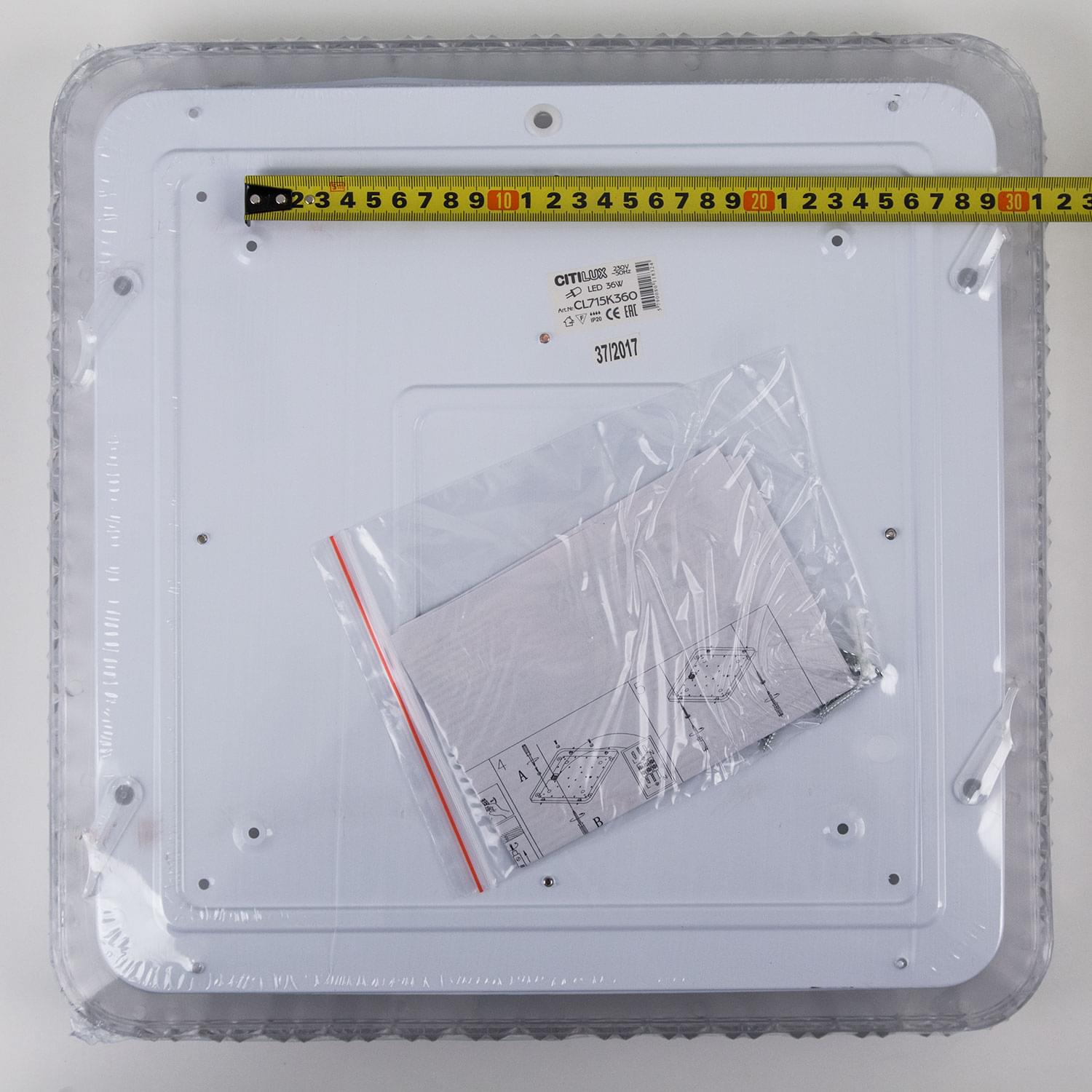 Потолочный светильник CitiLux Кристалино CL715K360