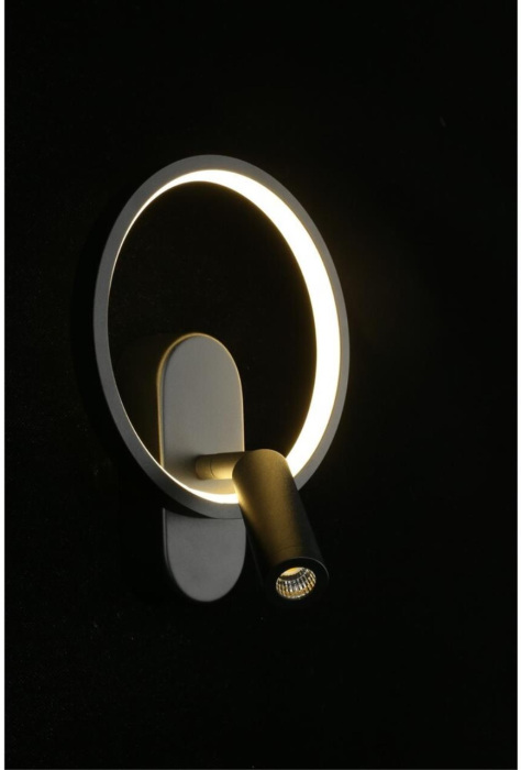 Настенный светильник LED со спотом для чтения Aployt APL.346.01.02