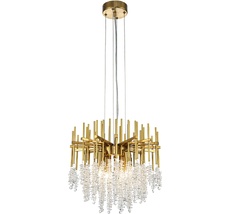 Подвесная люстра хрусталь (12052/6P Gold) Indigo V000602