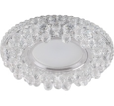 Встраиваемый светильник круглый с подсветкой Feron 32654_FR