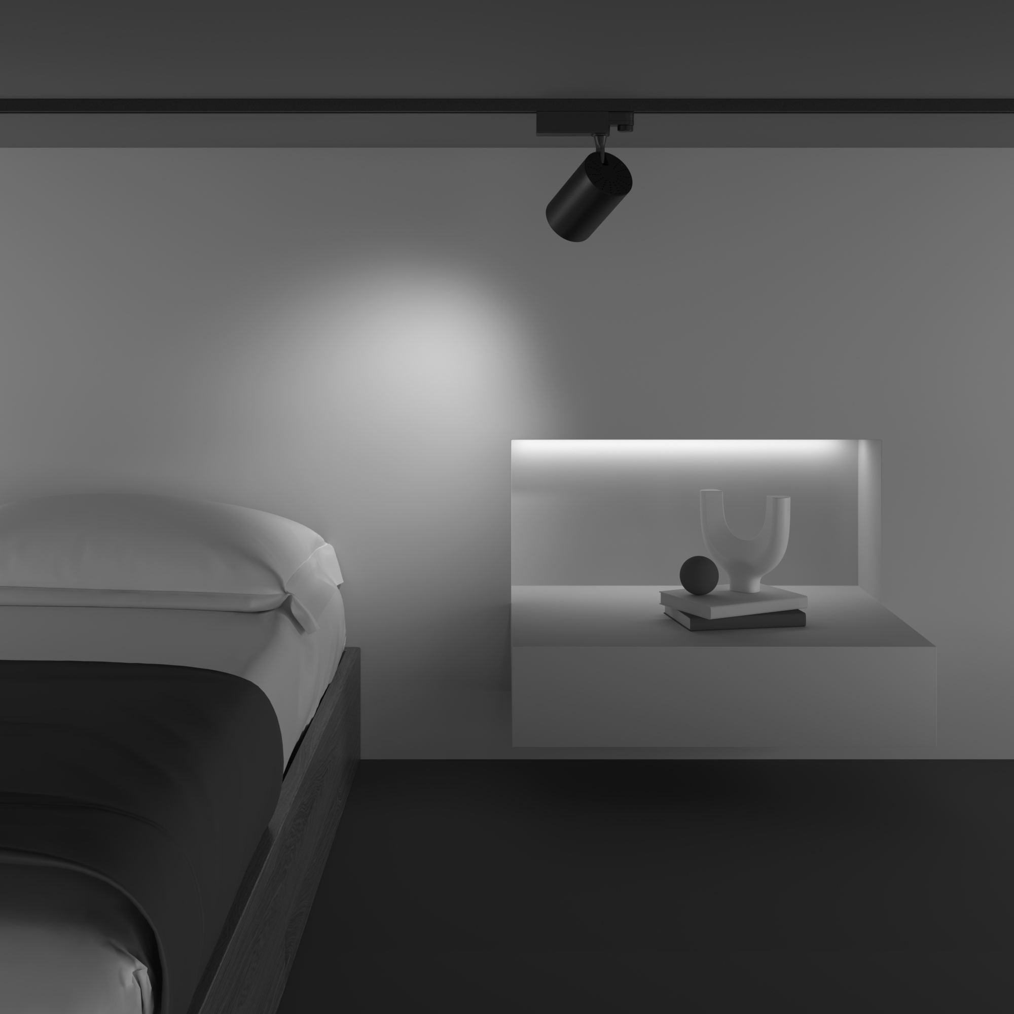 Трековый светильник Maytoni Focus Led TR029-3-10W4K-B-1_MY