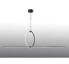 Подвесной светильник ILedex ZOOM 10339P/A2-35W-3000K BK-WH_IX