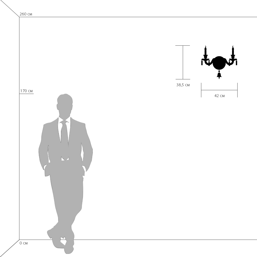 Бра LightStar Campana 716624_LS