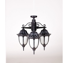 Потолочный светильник уличный IP44 Oasis Light 92170A/3 Bl_OL