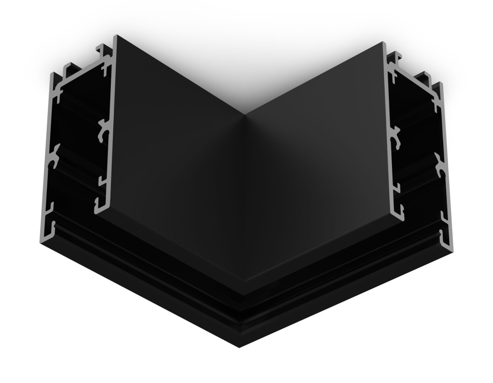 Коннектор угловой 90 для накладного шинопровода Magnetic standard 48V 10mm Ambrella GL1961_AMB