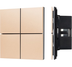 INTELLIGENT Кнопочная панель KNX-304-23-IN Champagne (BUS, Frameless) (IARL, IP20 Металл, 2 года) 039665 Arlight 039665_ARL