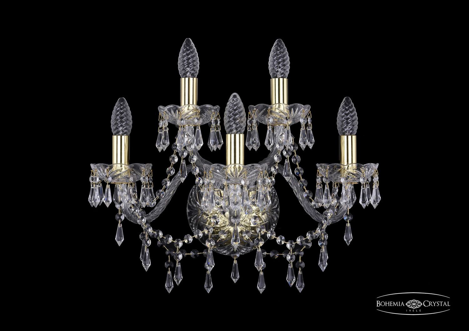 Бра Bohemia Ivele 1403B/3+2/160 G_BI