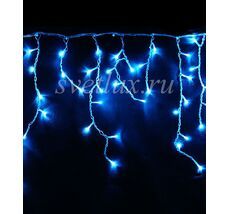 Гирлянда Бахрома 3 x 0,5 м Небесно-Голубая 220В, 150 LED, Провод Прозрачный Силикон, IP65 ECC150-10-2SB