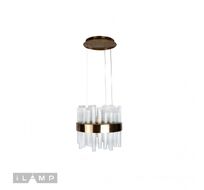 Подвесная люстра ILamp Art 6120-400 GD_IP