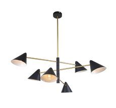 Подвесная люстра F-Promo на штанге Trikoniya 3089-6P