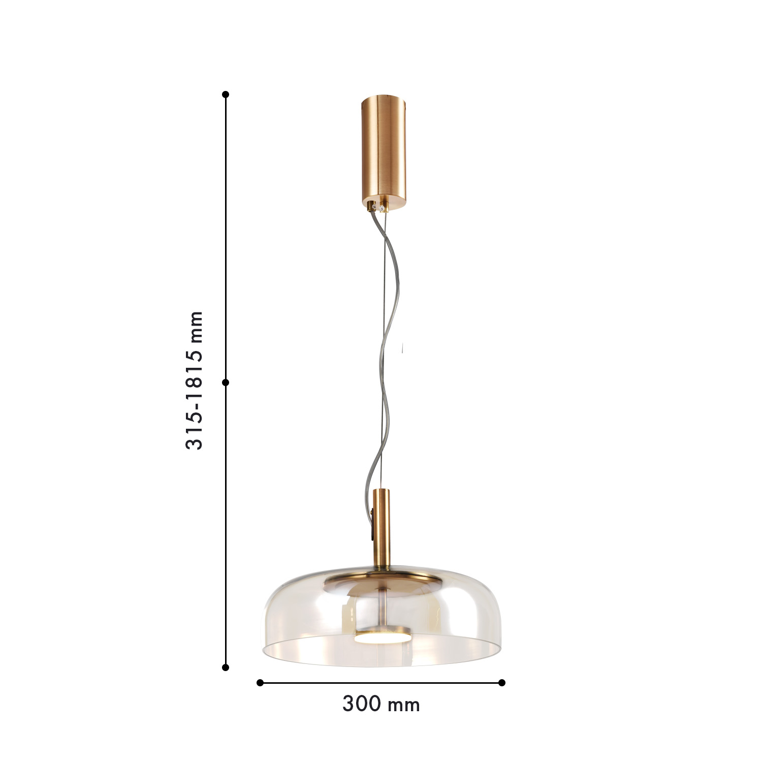Подвесной светильник Favourite Brandy 4258-1P