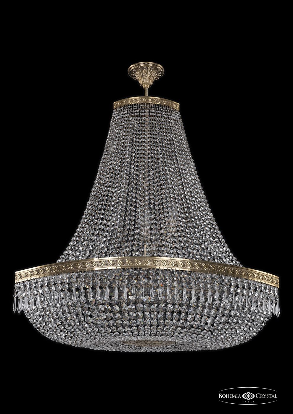 

Хрустальная люстра Bohemia Ivele 19013/H2/100IV Pa, 19013/H2/100IV Pa