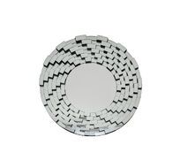 Зеркало круглое в раме из мелких элементов Garda Decor 50SX-1915