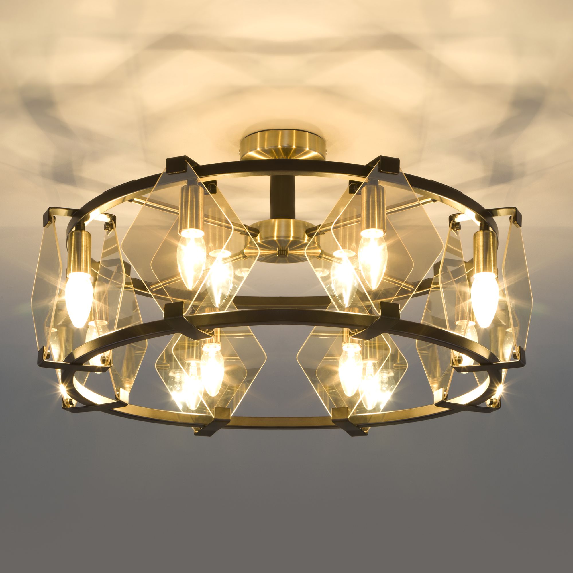 Потолочная люстра Eurosvet с управлением по Wi-Fi Aragon a054453_EU