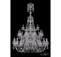 Хрустальная люстра Bohemia Ivele 1402/20+10+5/400/XL-158/3d Ni_BI