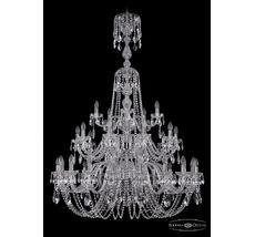 Хрустальная люстра Bohemia Ivele 1402/20+10+5/400/XL-158/3d Ni_BI