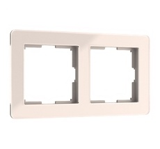 Рамка на 2 поста Acrylic айвори Werkel a060538_WR