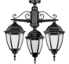 Потолочный светильник уличный IP44 Oasis Light 91270SA/3/02 Bl_OL