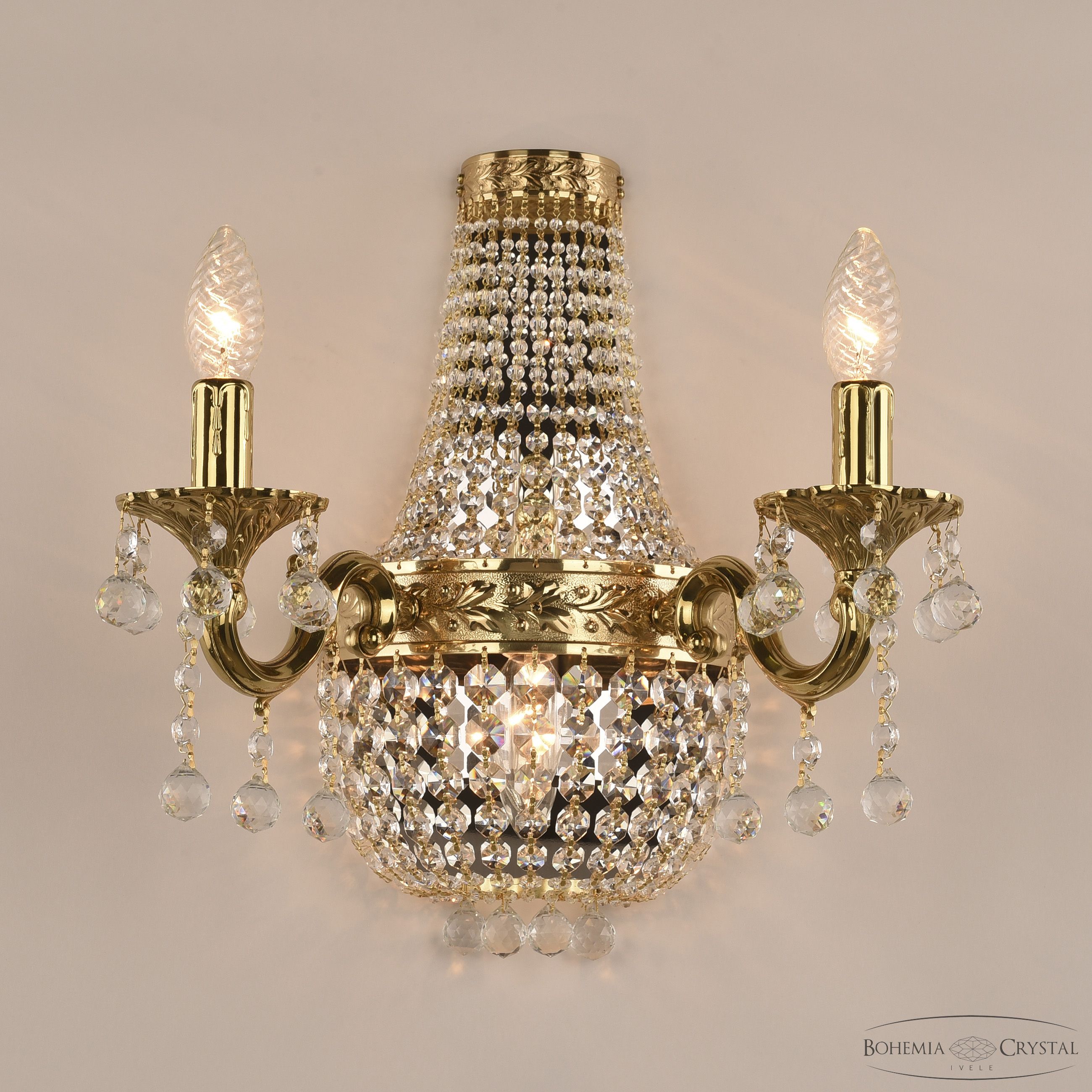 Хрустальная люстра Bohemia Ivele Crystal 2228H201B/2/35IV G_BI