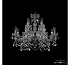 Хрустальная люстра Bohemia Ivele Crystal 1411/8+4/240 Ni_BI