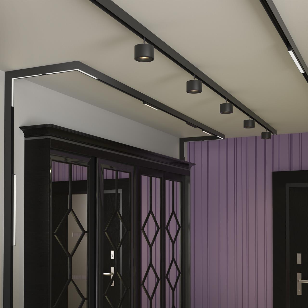 Трековый светильник для низковольного шинопровода диммируемый с пультом ДУ со сменой цветовой темпер Novotech FLUM 358915