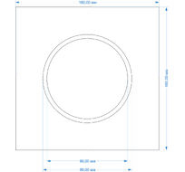 Платформа для установки светильников KZ-2-12 DesignLed 00-00022872_SW