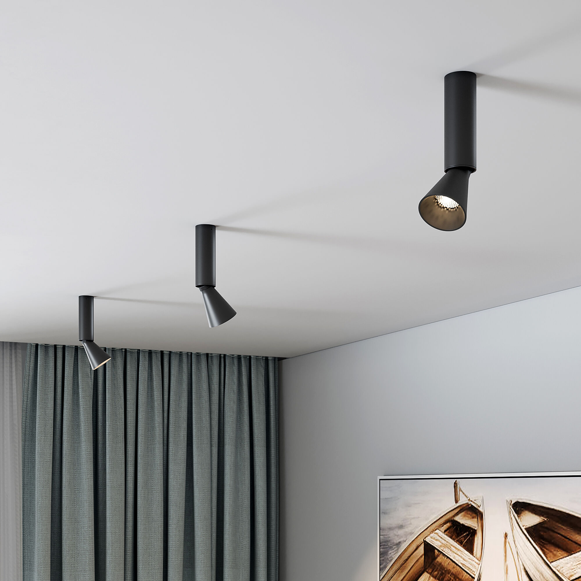 Спот накладной Elektrostandard Piks a066495_ES