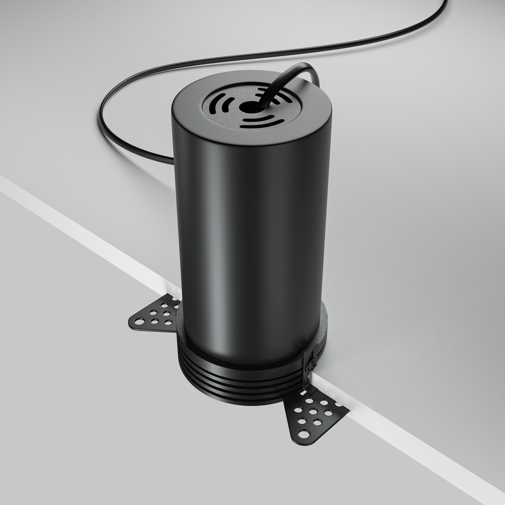 Встраиваемый светильник Maytoni FOCUS LED DL125-L12-3K-TRS-B_MY