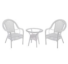 Комплект стол круглый + 2 кресла из ротанга KinkLight KL01830K,01_KL