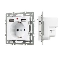 Розетка одинарная с USB Arlight SCT-MUAA-PL 043733_ARL