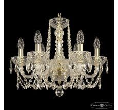 Хрустальная люстра Bohemia Ivele Crystal 5402/6/165 G Clear/M-1F_BI