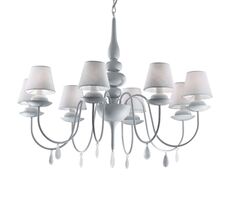 Подвесная люстра Ideallux BLANCHE SP8 BIANCO_IL