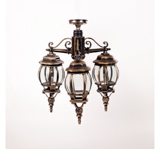 Потолочный светильник уличный IP44 Oasis Light 83470SA/3 Gb_OL