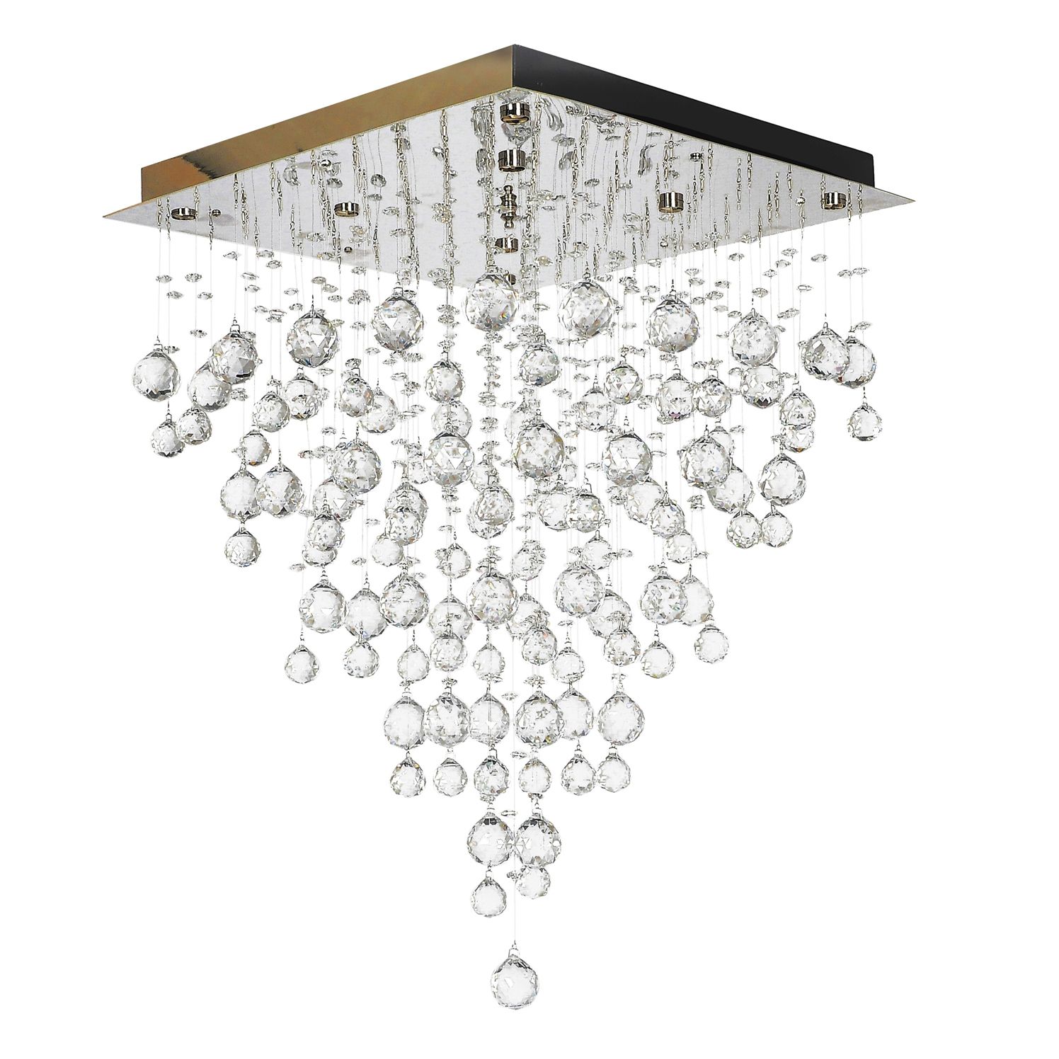 

Каскадная люстра Arti Lampadari Flusso Gold Flusso H 1.4.50.515 G, Flusso H 1.4.50.515 G