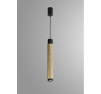 Подвесной светильник iLedex Delta 2366-1 BK+BR_IX