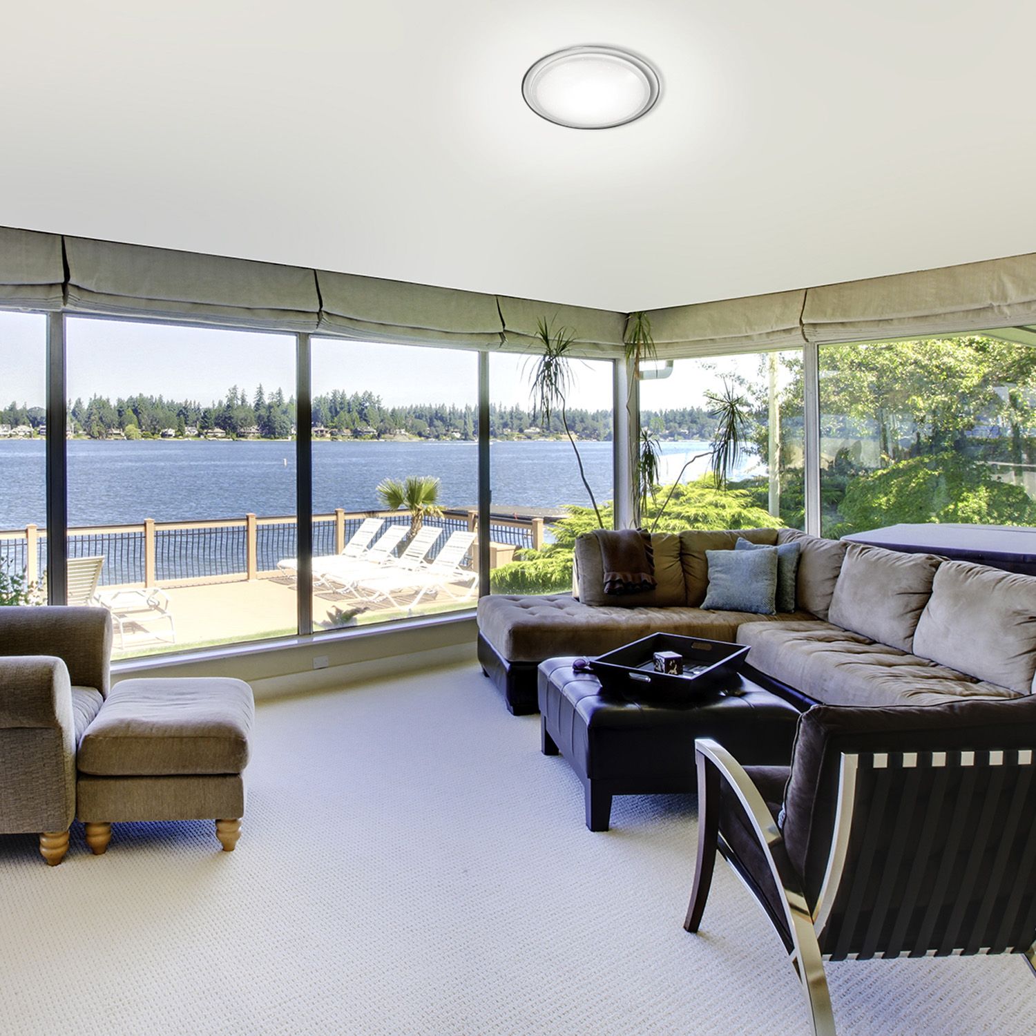 Настенно-потолочный светильник Sonex Liga 2011/E_Sonex