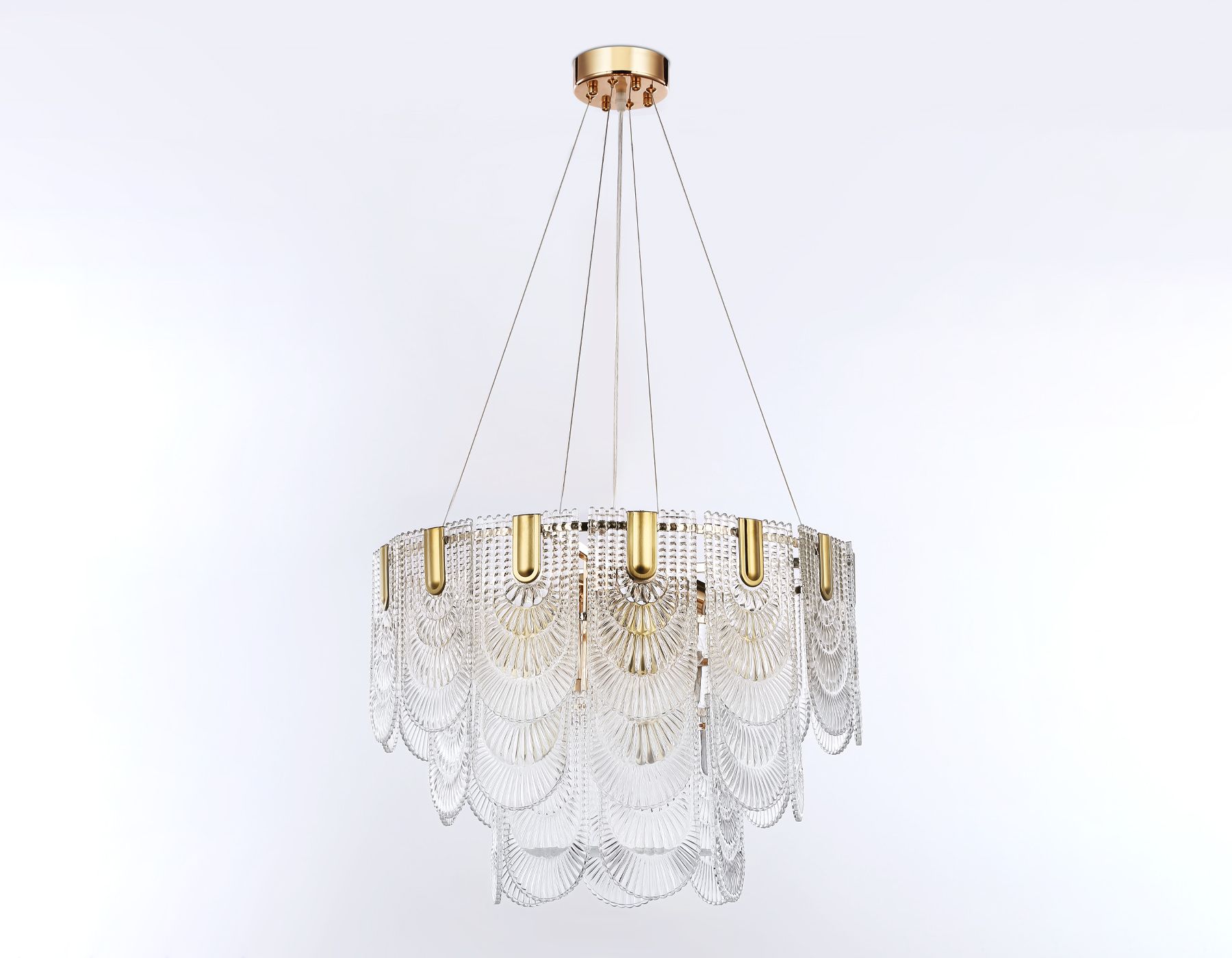 Подвесная люстра Ambrella light с хрусталем Traditional TR5388_AMB