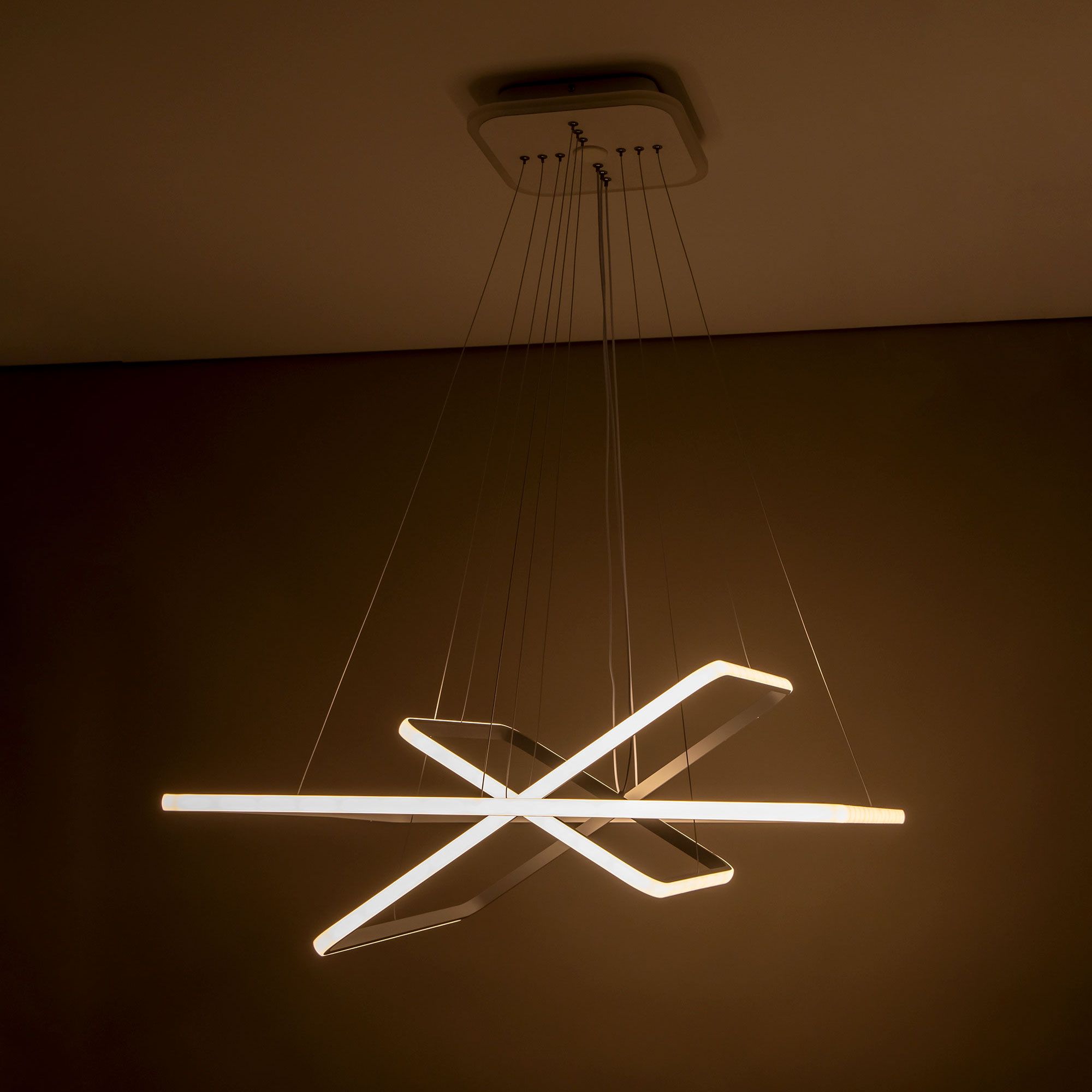 Подвесная люстра CitiLux Неон Смарт CL731AK110E