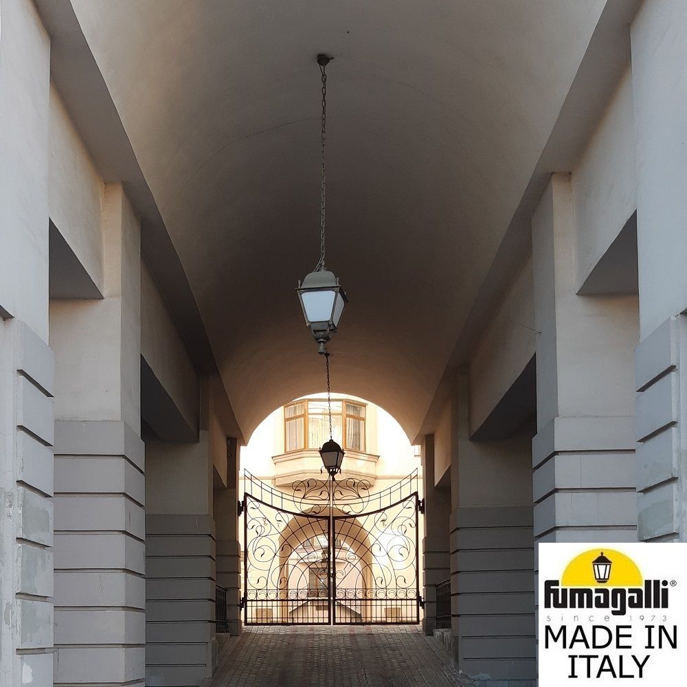 Подвесной уличный светильник FUMAGALLI SICHEM/SIMON U33.121.000.AYH27 U33.121.000.AYH27