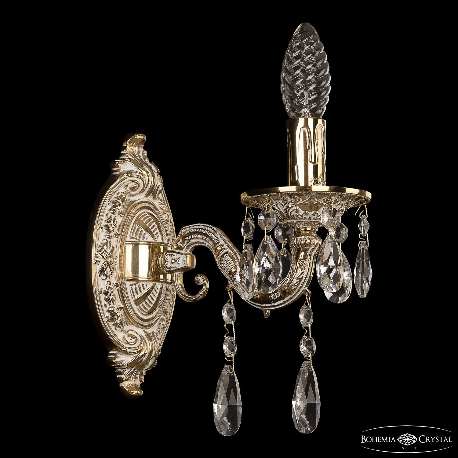 

Бра Bohemia Ivele Crystal 7025B1/1/125 A GW, 7025B1/1/125 A GW