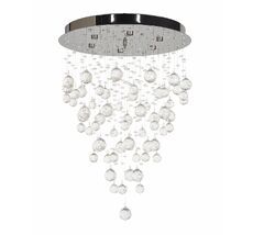 Каскадная люстра Arti Lampadari Flusso Nickel Flusso H 1.4.45.615 N