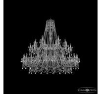 Хрустальная люстра Bohemia Ivele Crystal 1411/24+12+6/530/2d Ni_BI